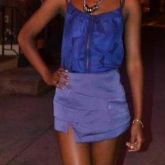 Purple Layered H&M Skirt - Picture 4 of 4